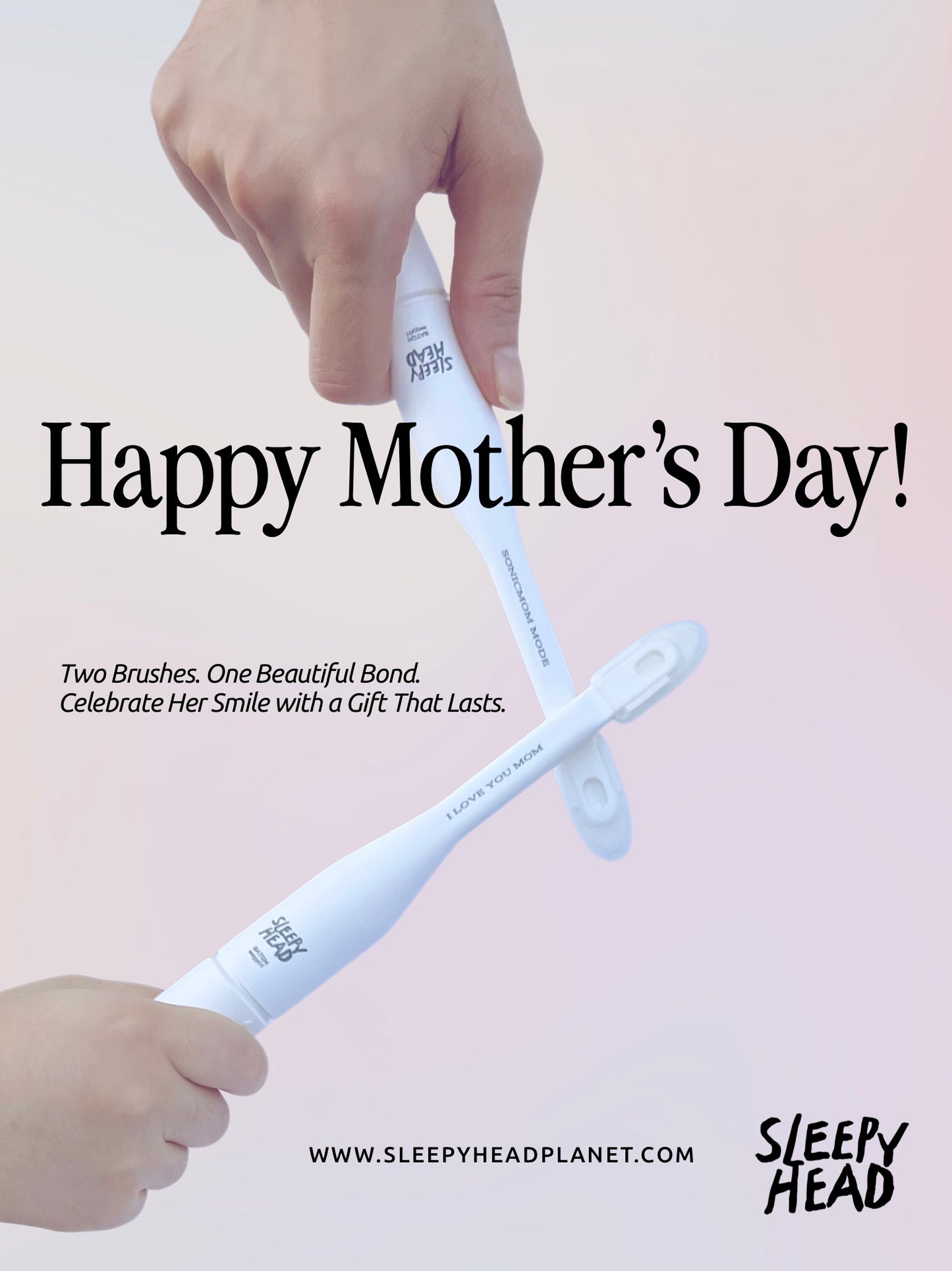 Sleepy Head LUNA Sonic Toothbrush | Mother's Day Capsule Collection
